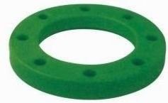 Colocaciones plásticas verdes PPR de PPR que apoyan el código de Ring Flange Type Hexagon Head